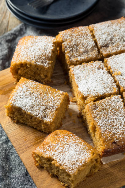 istock Homemade Sweet Applesauce Cake 1214786288