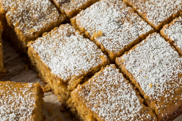 istock Homemade Sweet Applesauce Cake 1214787763