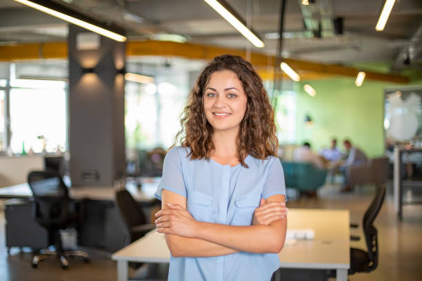 istock Beautiful young businesswoman 1214789459