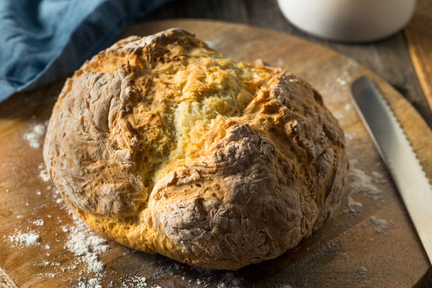 istock Homemade Simple Irish Soda Bread 1214789534