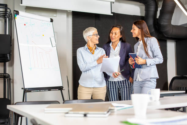 istock Multiethnic business meeting. 1214789822