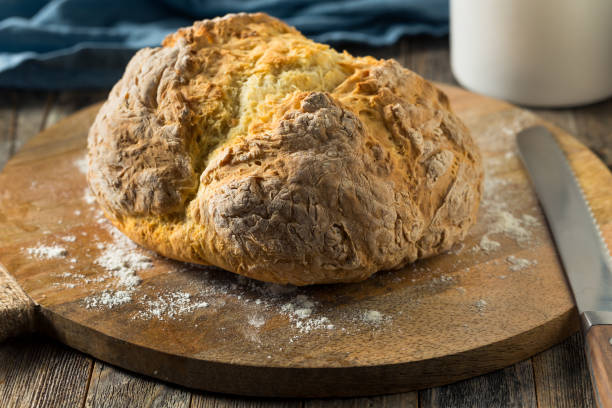 istock Homemade Simple Irish Soda Bread 1214790672