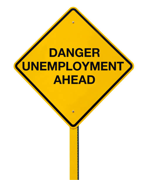 istock Danger Unemployment Ahead Road Sign 1214791061