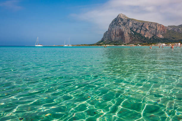 Seewater in San Vito Lo Capo - foto stock