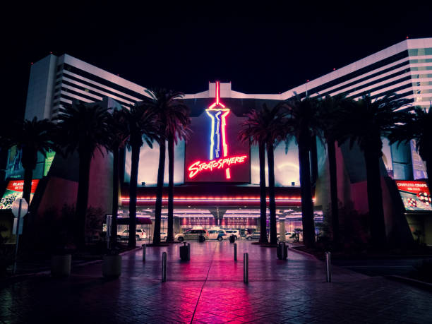 Las Vegas Nevada - October 28, 2013: Eiffel tower at the Las Vegas Casino Paris in Nevada.