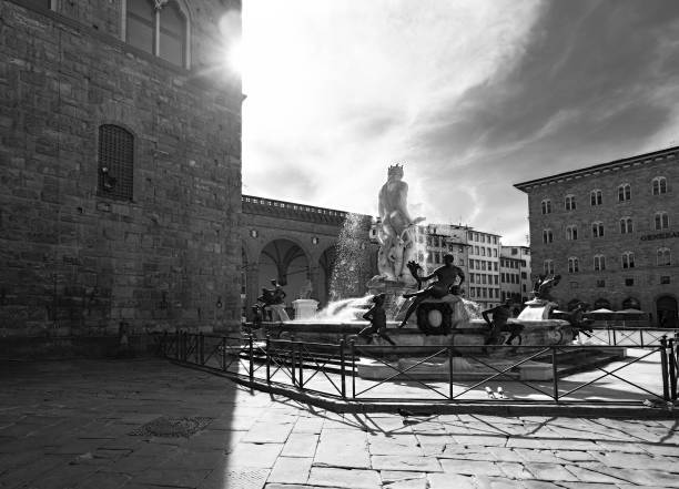 piazza della signoria statues in florence