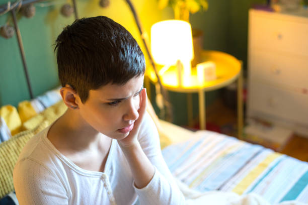 istock Young woman suffering from toothache 1214817220