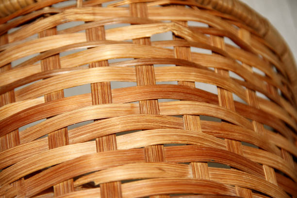 плетеные фото - woven intertwined interlocked straw стоковые фото и изображения