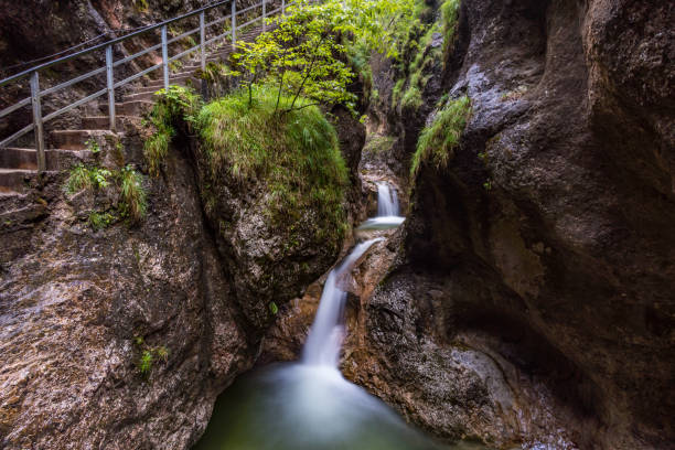 istock Almbachklamm and marble ball mill near Marktschellenberg 1214825464