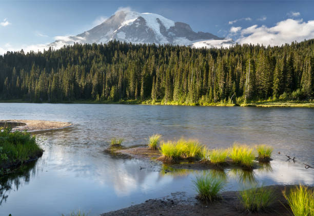 istock Reflection Lakes in Mount Rainier National Park 1214826166
