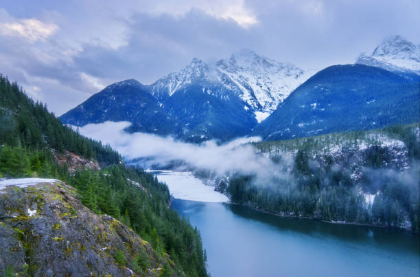 Diablo Lake is a popular lake in the Pacific Northwest