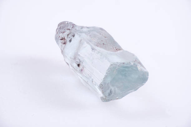 istock Aquamarine crystal specimen 1214827510