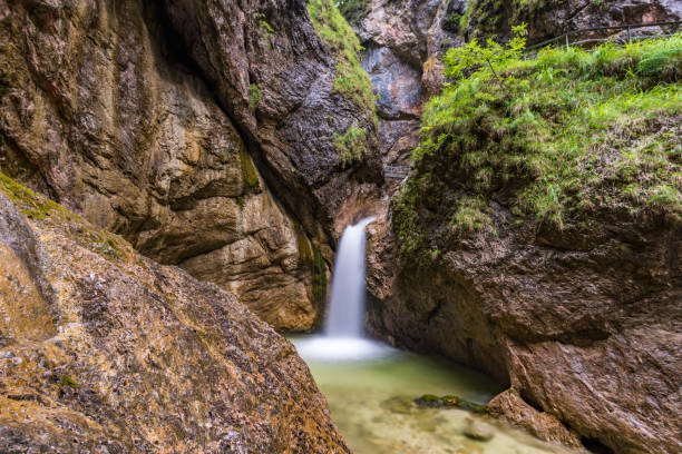 istock Almbachklamm and marble ball mill near Marktschellenberg 1214828965