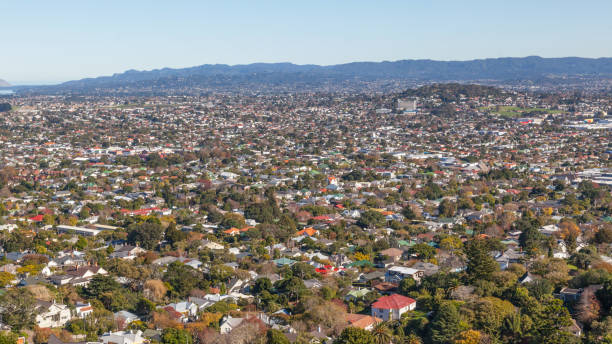 istock An aerial view of Mount Albert 1214841746
