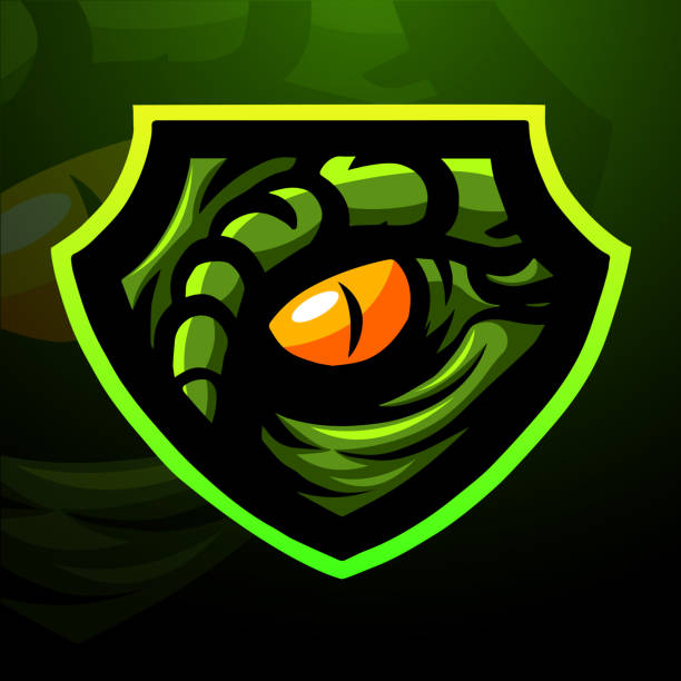 Raptor Eye Mascot Logo Design Stock Illustration - Download Image Now - Eye, Dinosaur, Alligator - iStock Raptor Eye Mascot Logo Design Stock Illustration - Download Image Now - Eye, Dinosaur, Alligator - iStock