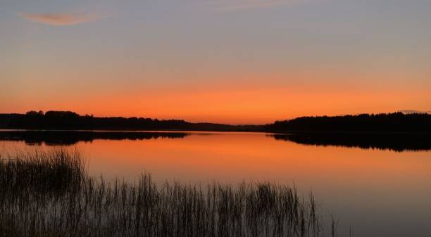 istock Finnish lake in the beautiful summer 1214858182