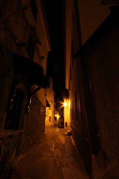 istock Opatija at night 1214888684