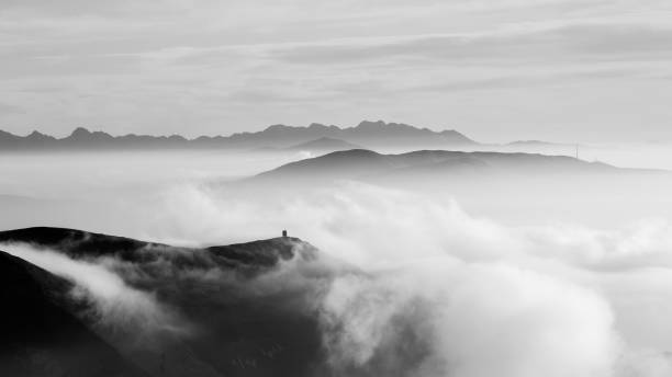 istock Mountain landscape. Mount Grappa panorama, Italian alps 1214890328