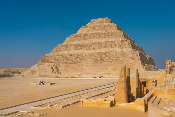 istock Djoser or Step Pyramid the first pyramid built in Egypt, Saqqara, Egypt 1214890343