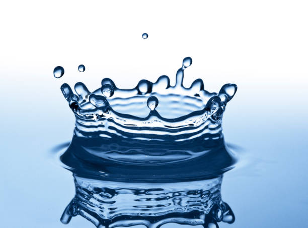 istock Blue Splash of Water 1214894605