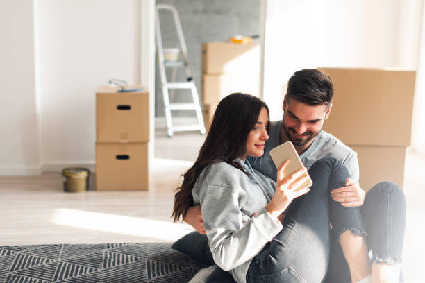 istock They just bought the new apartment 1214896620
