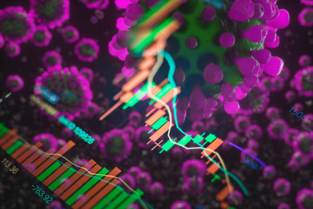 istock Coronavirus and Global finance on phone 1214899371