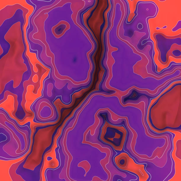 istock Abstract colored fractal pattern background. Futuristic concept. 3d rendering 1214899995