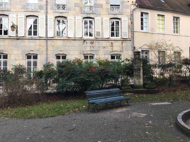 the square castan is a set of archaeological remains from the antique gallo-roman city of vesontio, which is now the french city of besançon. - european culture ancient architecture still life imagens e fotografias de stock