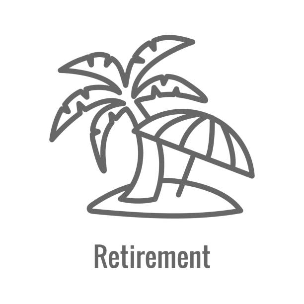 Generational and Retirement Icon set showing considerations - retirement Generational - Retirement Icon set showing considerations for retirement gen-x-icon stock illustrations