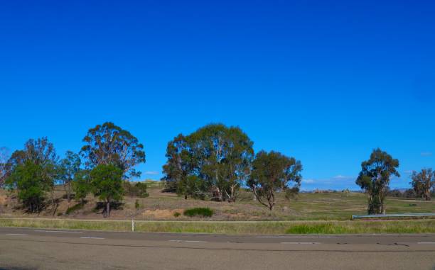 istock Freeway in Australian Country Town midway between Sydney and Melbourne 1214913643