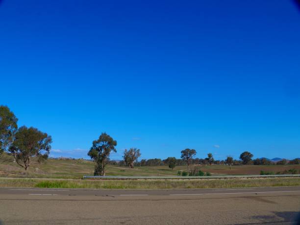 istock Freeway in Australian Country Town midway between Sydney and Melbourne 1214913698