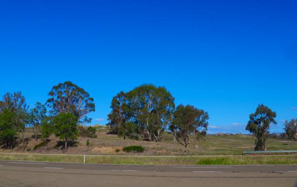 istock Freeway in Australian Country Town midway between Sydney and Melbourne 1214913740