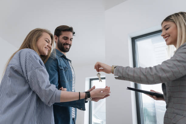 istock The young couple just bought their first house 1214914402
