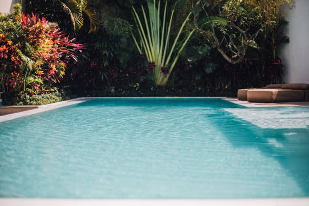 istock Luxury villa pool in Bali 1214916993