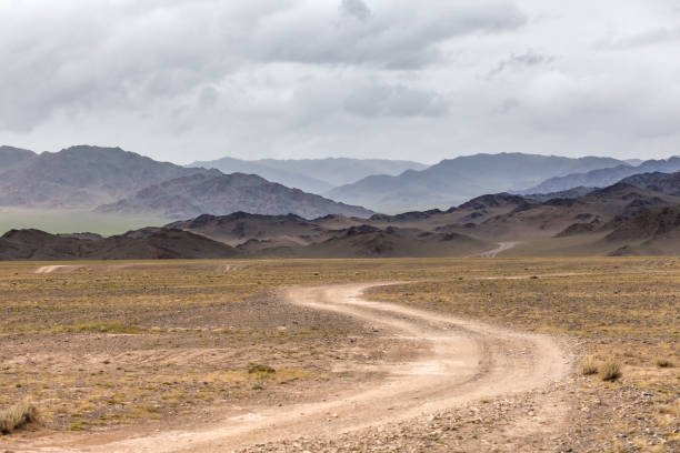istock Altai Tavan Bogd National Park in Bayar-Ulgii, Mongolia. 1214919277
