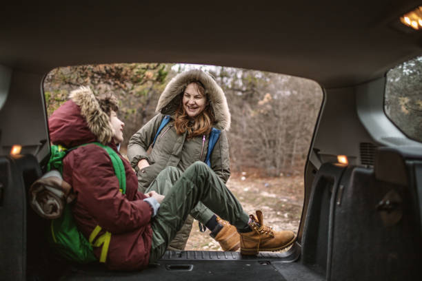 istock Active day in nature with my mum 1214922800