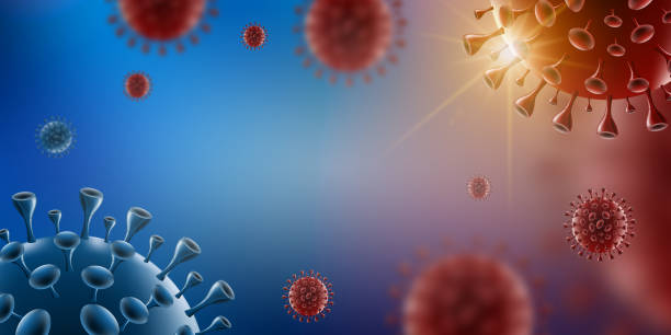 istock Covid-19 Coronavirus virus in red blood 1214926045