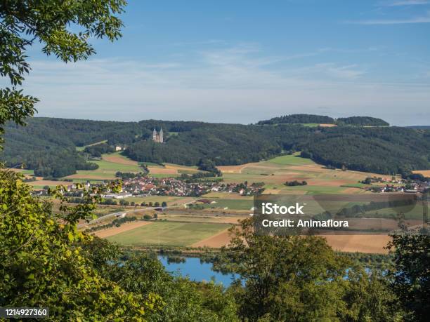 View Over Bad Staffelstein Franconian Switzerland Stock Photo - Download Image Now - Bad Staffelstein, Arrival, Bamberg