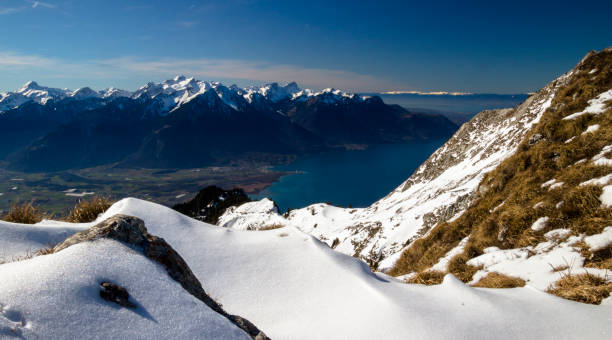 istock Alpine Landscape and Lake 1214930024