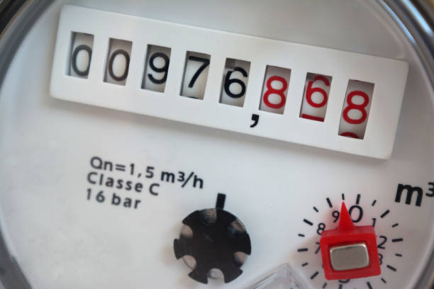 istock View of water measurement counter 1214931278