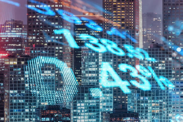 istock market numbers and financial district background 1214931862
