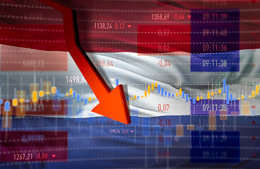 Netherlands, Stock Market Data, Stock Market Crash, Stock Market and Exchange, Moving Down