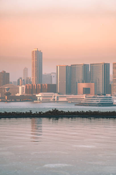 istock Sunset over Hong Kong 1214933690