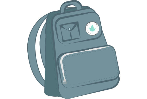 Backpack illustration vector art illustration