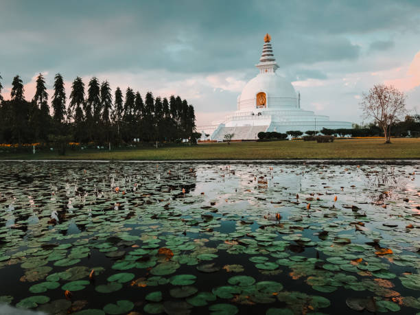 istock The World Peace Pagoda (Stupa)- Lumbini 1214940062