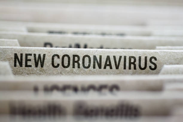 istock File folder of new Coronavirus 1214940717
