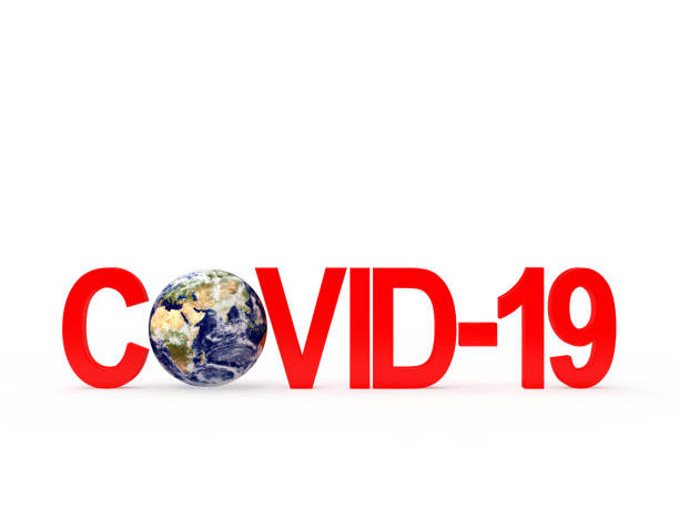 istock Covid-19 red icon coronovirus and planet Earth 1214946994
