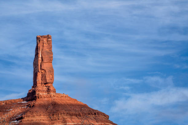 istock Castleton Tower, iconic rock formation in Castle Valley near Moab 1214949877