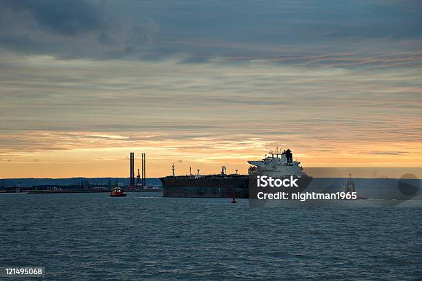 Photo libre de droit de Itinéraire Sur La Mer banque d'images et plus d'images libres de droit de Ciel - Ciel, Container, Coucher de soleil