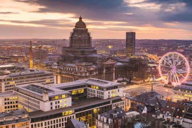 istock Brussels, Belgium Cityscape 1214954063